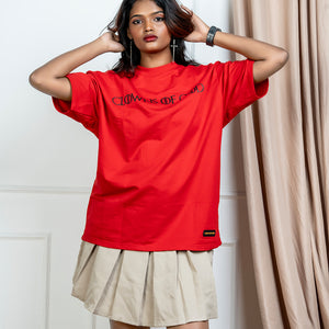 Red Goddess Tee (300 GSM)