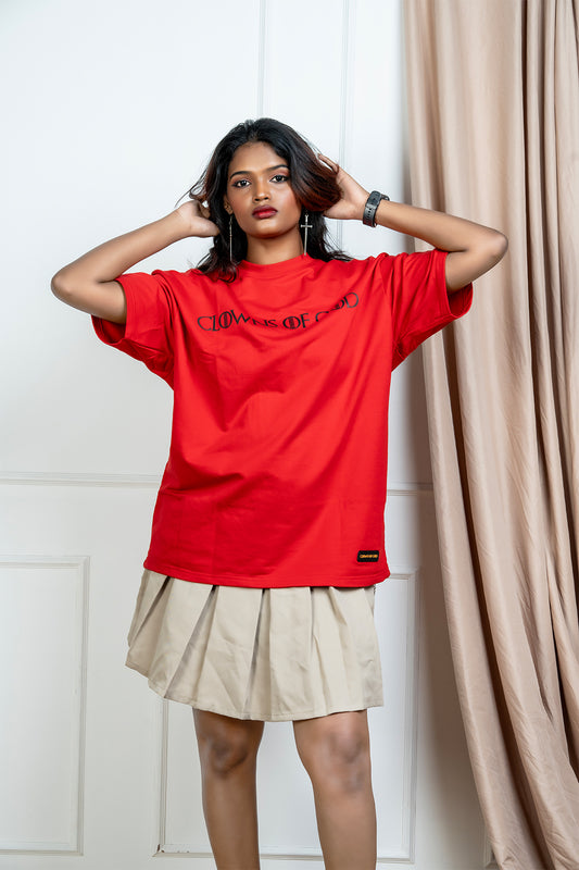 Red Goddess Tee (300 GSM)