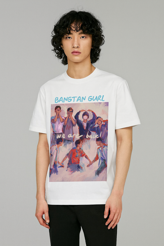 Bangtan Gurl BTS Art-Inspired Tee