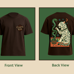 Mystic Tiger & Cobra Graphic Tee