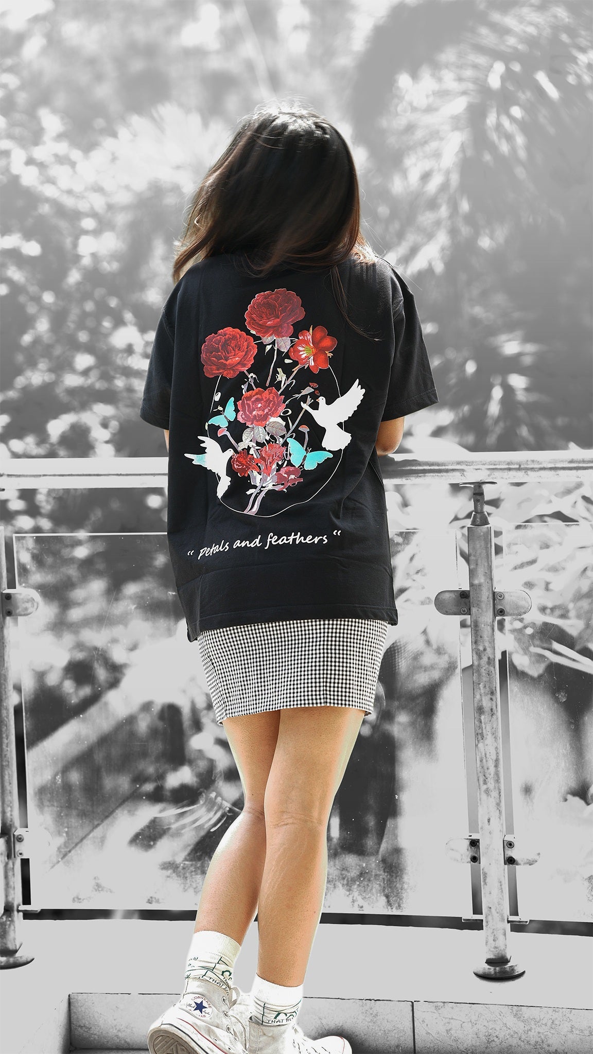 Petals and Feathers Tee