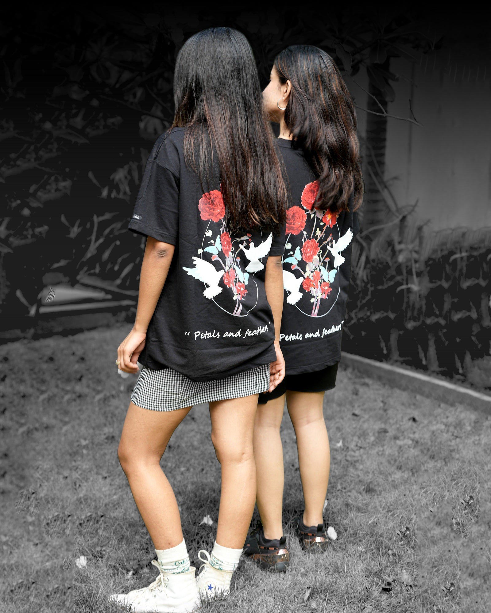 Petals and Feathers Tee