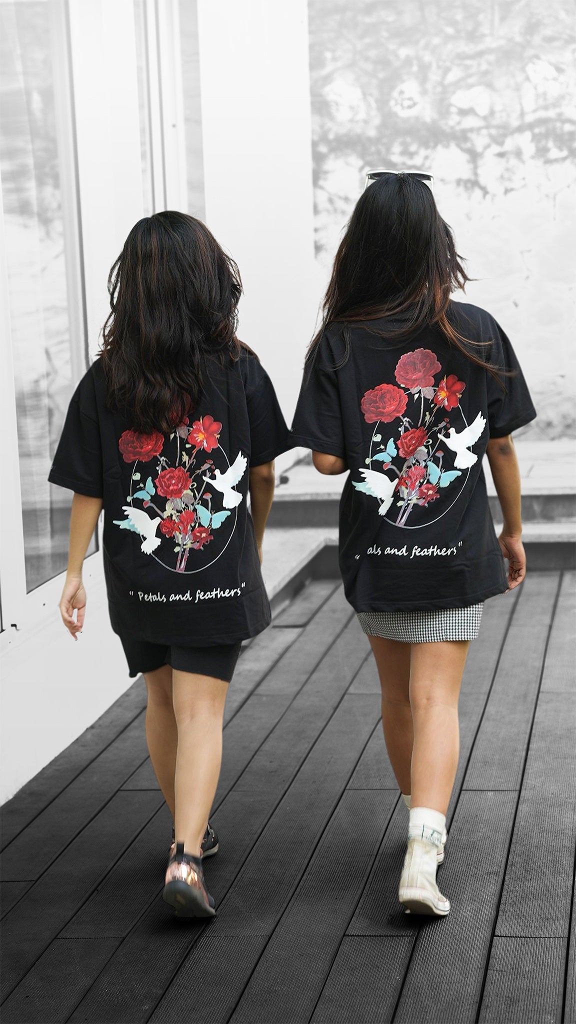 Petals and Feathers Tee