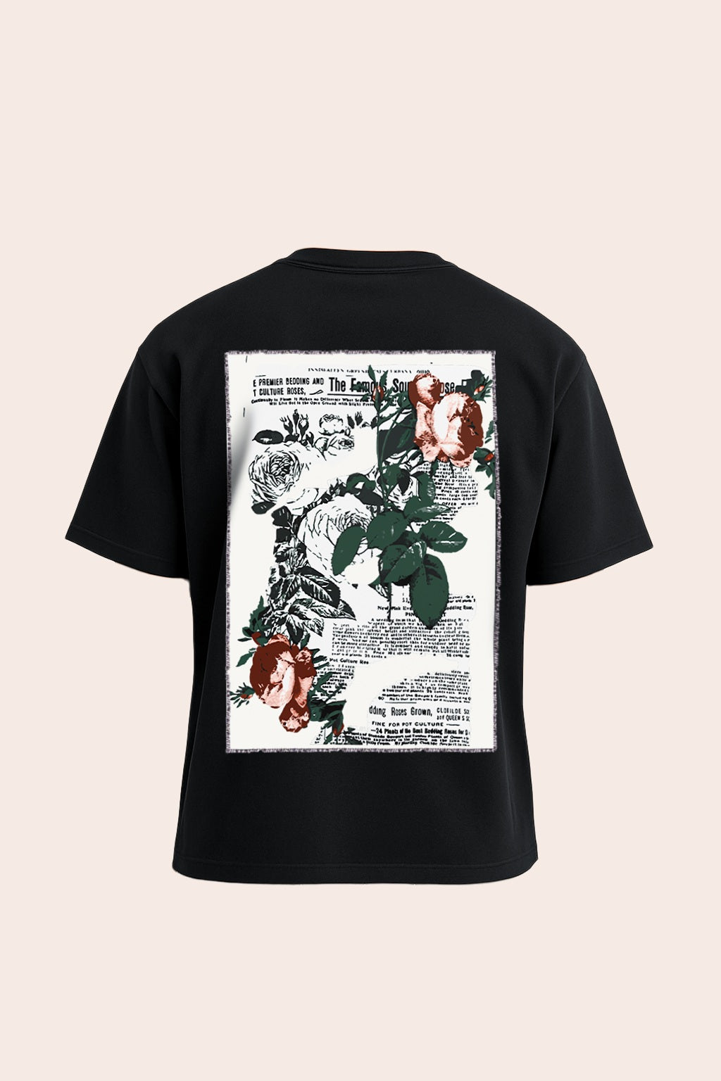 Dead rose Patchwork Tee