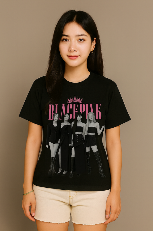 BLACKPINK Crown Queens Tee
