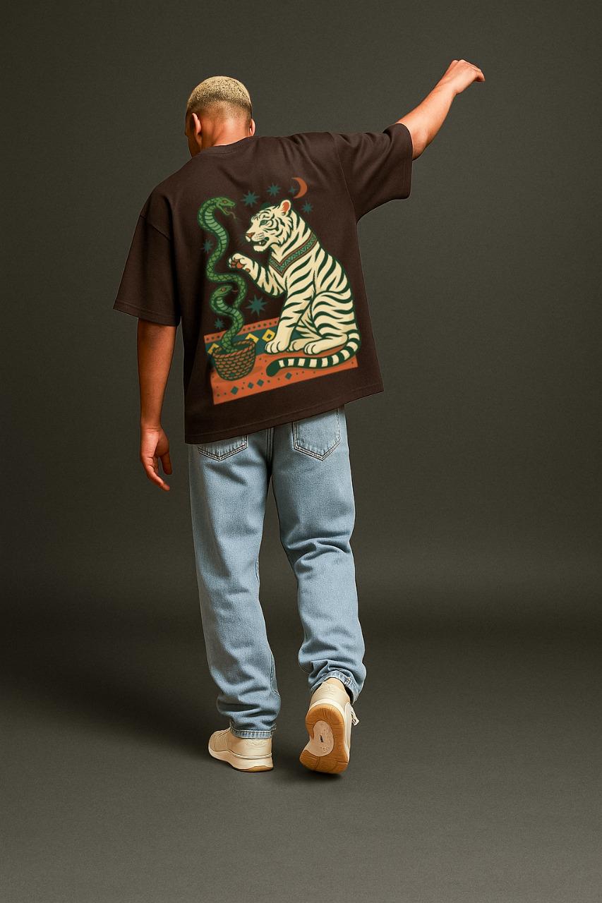 Mystic Tiger & Cobra Graphic Tee
