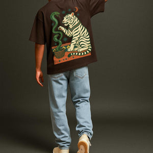 Mystic Tiger & Cobra Graphic Tee