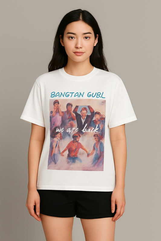 Bangtan Gurl BTS Art-Inspired Tee