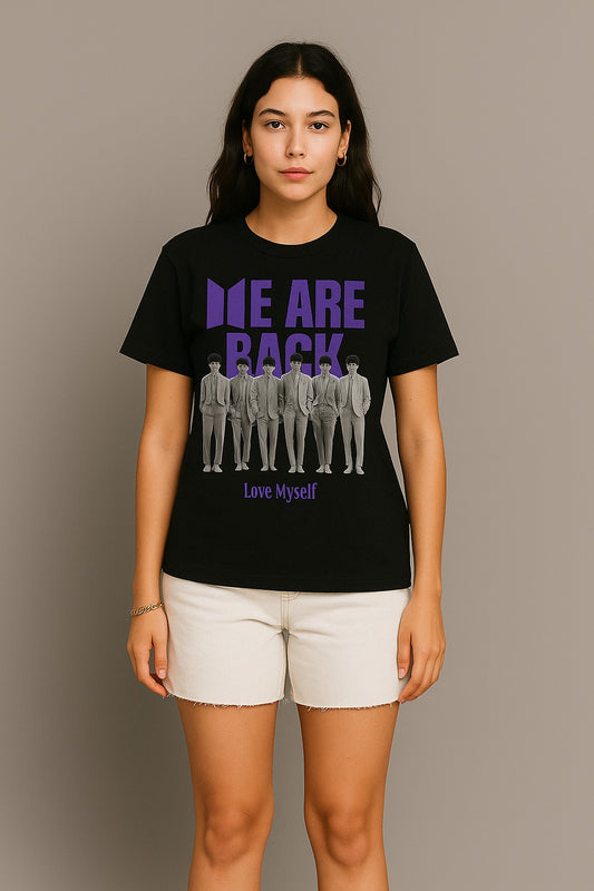 We Are Back BTS Reunion Tee